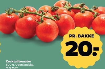 Netto Cocktailtomater tilbud
