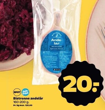 Netto Bistronne andelår tilbud