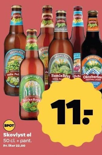 Netto Skovlyst øl tilbud