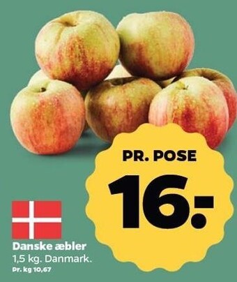 Netto Danske æbler tilbud