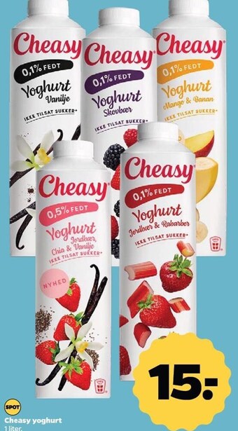 Netto Cheasy yoghurt tilbud
