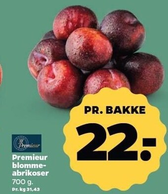 Netto Premieur blomme-abrikoser tilbud