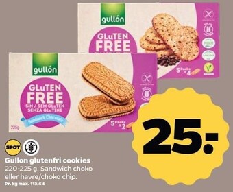 Gullon glutenfri cookies