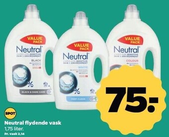 Netto Neutral flydende vask tilbud