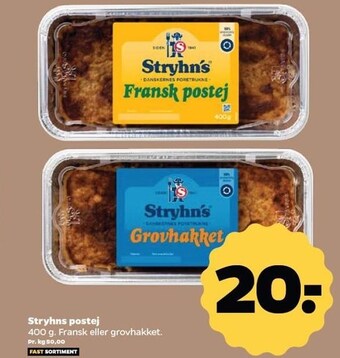 Netto Stryhns postej tilbud