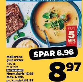 Møllerens gule ærter