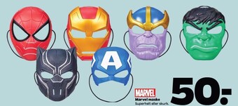 Marvel maske