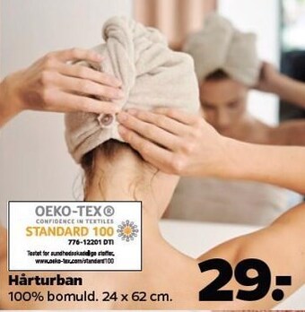 Netto Hårturban tilbud