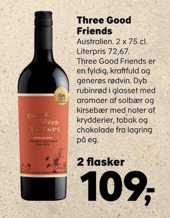 SuperBrugsen Three good friends tilbud