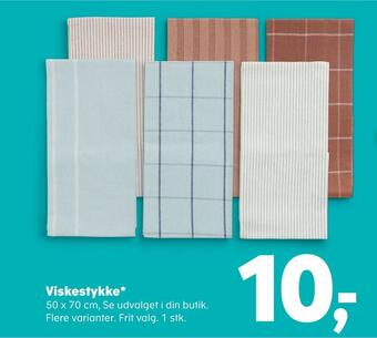 Kvickly Viskestykke tilbud