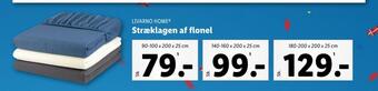 Stræklagen af flonel