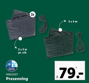 Lidl Presenning tilbud