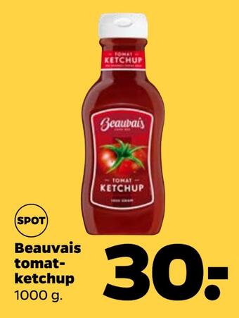 Netto Beauvais tomat ketchup tilbud
