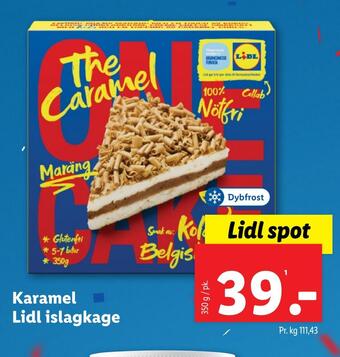 Lidl Karamel lidl islagkage tilbud