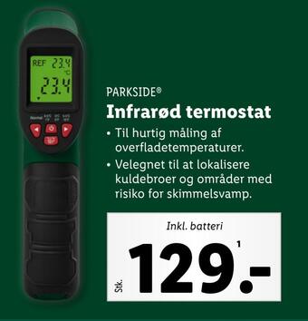 Lidl Infrarød termostat tilbud