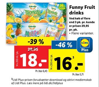 Funny fruit drinks