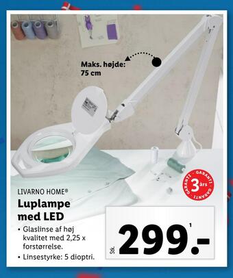 Lidl Luplampe med led tilbud