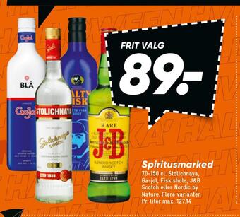 Bilka Spiritus marked tilbud