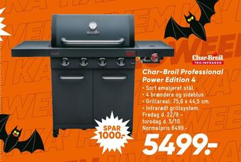 Bilka Char-broil professional power edition 4 tilbud