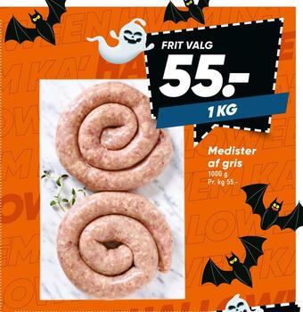 Bilka Medister af gris tilbud