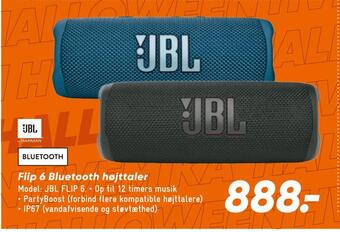 Bilka Flip 6 bluetooth højttaler tilbud