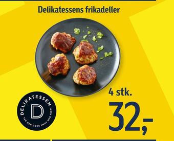 Føtex Delikatessens frikadeller tilbud
