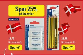 Føtex Spar 25% på staedtler tilbud