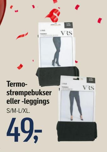 Føtex Termostrømpebukser eller -leggings tilbud