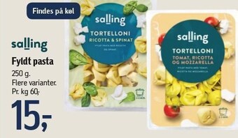 Føtex Salling fyldt pasta tilbud