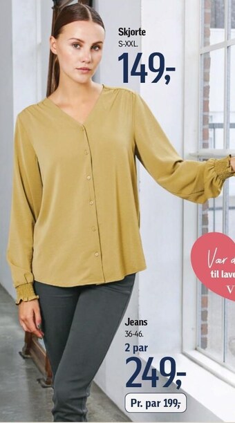 Føtex Skjorte eller jeans tilbud