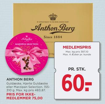 MENY Anthon berg tilbud