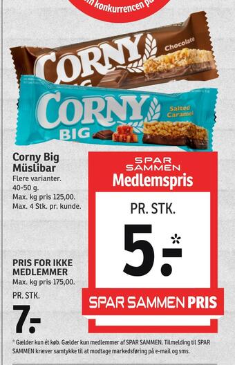 Corny big müslibar