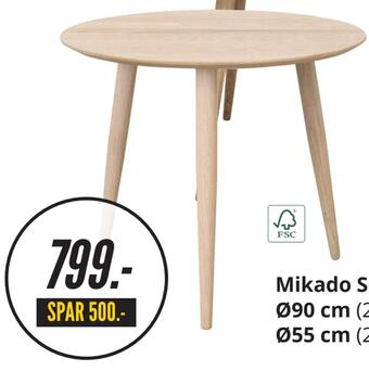 My Home Mikado sofabord tilbud