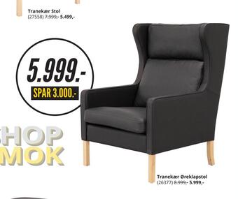 My Home Tranekær øreklapstol tilbud
