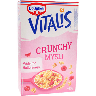 Dr. oetker - dr. oetker crunchy müsli m. hindbær