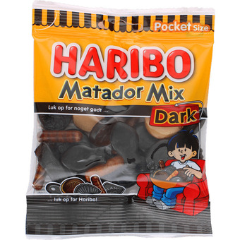 Motatos Haribo | 2 x haribo matador mix dark | slik & snacks > slik tilbud