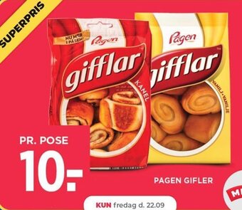 Netto PAGEN GIFLER tilbud