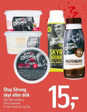 Føtex Stay strong proteindrik chokolade tilbud
