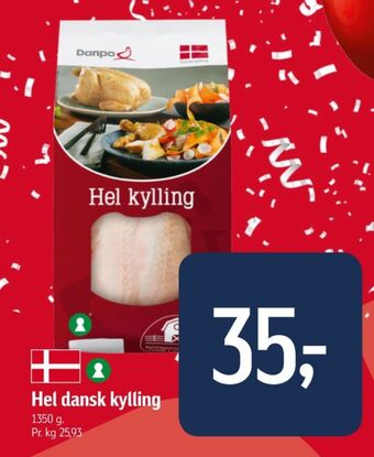 Føtex Danpo kylling tilbud