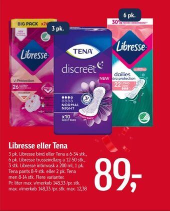 Føtex Libresse bind tilbud