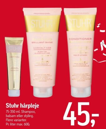 Føtex Stuhr shampoo tilbud