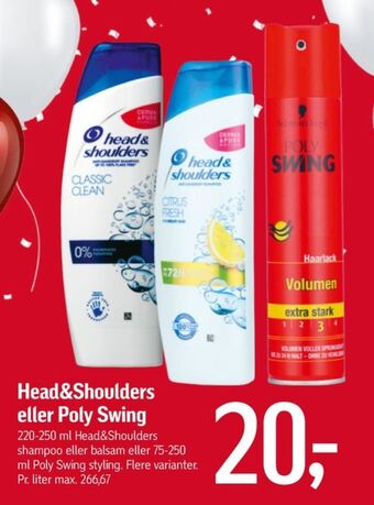 Føtex Head&shoulders shampoo tilbud