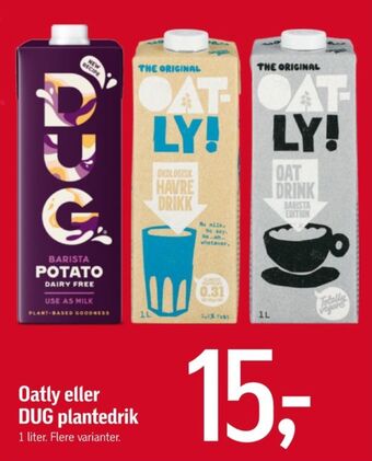 Føtex Oatly havredrik tilbud