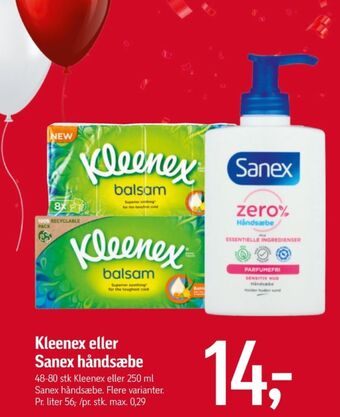 Føtex Kleenex lommetørklæder tilbud