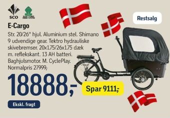 Føtex Sco el-cykel tilbud