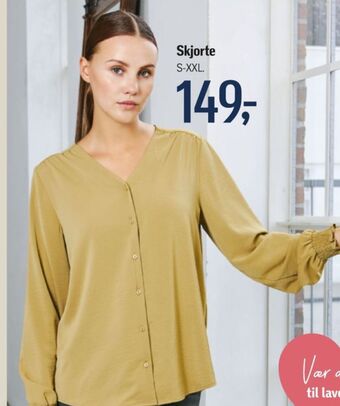 Føtex Vrs woman skjorte tilbud