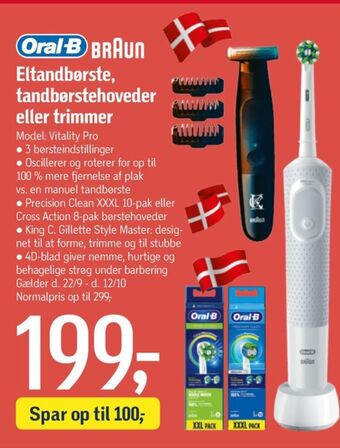 Føtex Braun oral-b eltandbørste tilbud