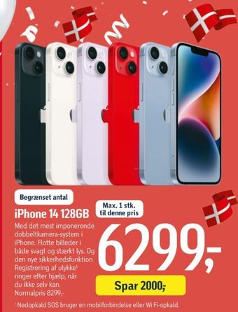 Føtex Iphone 14 mobiltelefon tilbud