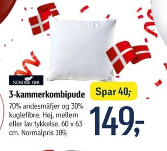 Føtex Nordisk fjer hovedpude tilbud