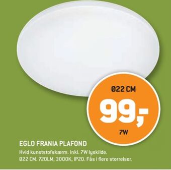 XL-BYG Eglo plafond tilbud